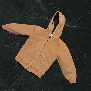 Carhartt Kids Brown Hooded jacket